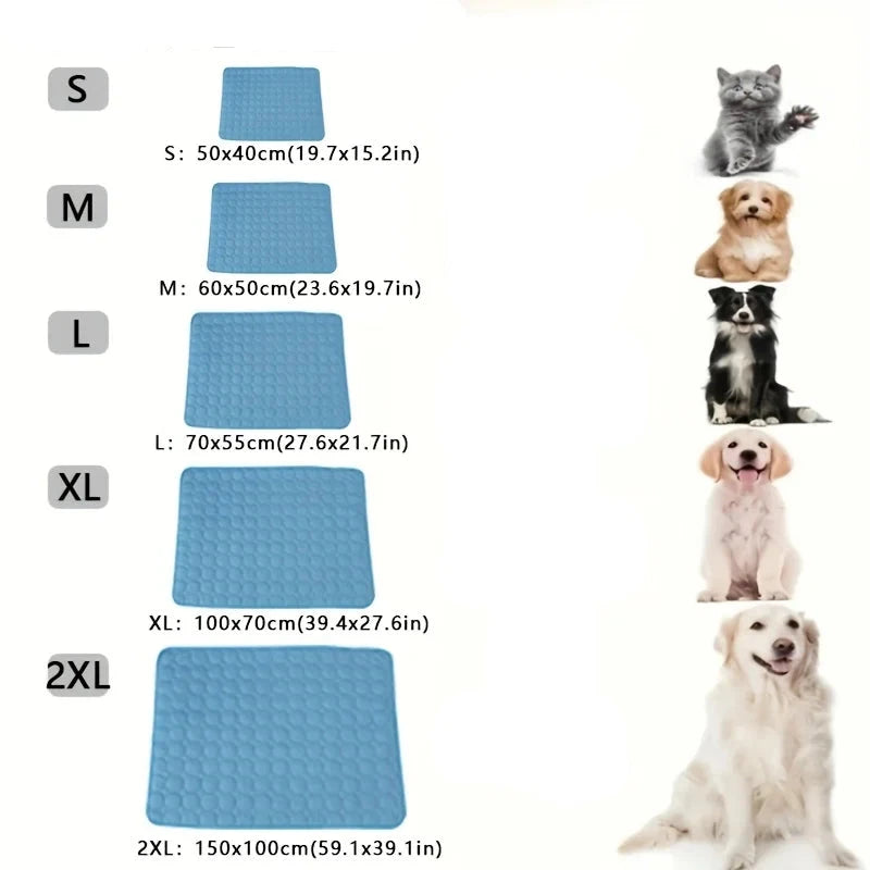 Dog Cooling Mat - Keep Your Pet Cool and Comfortable in Hot Weather