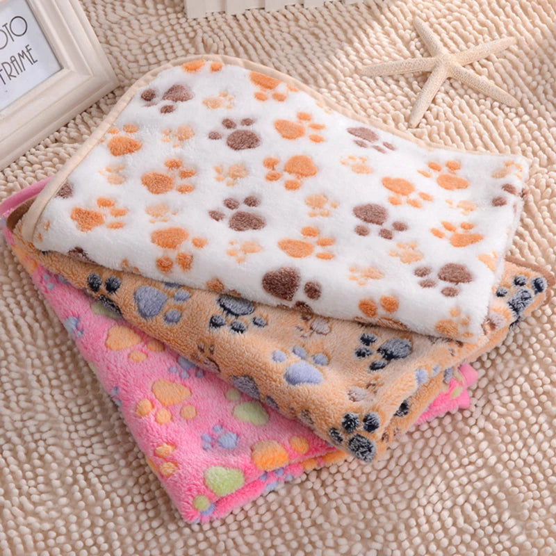 Fleece Pet Bed Blanket - Soft and Cozy Blankets 