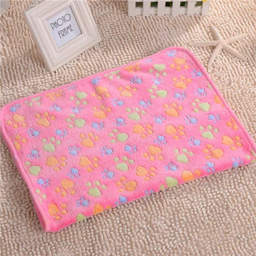 Fleece Pet Bed Blanket - Soft and Cozy Blankets 