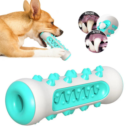 Dog Toothbrush Toy - Interactive Chew Toy for Cleaner Teeth 