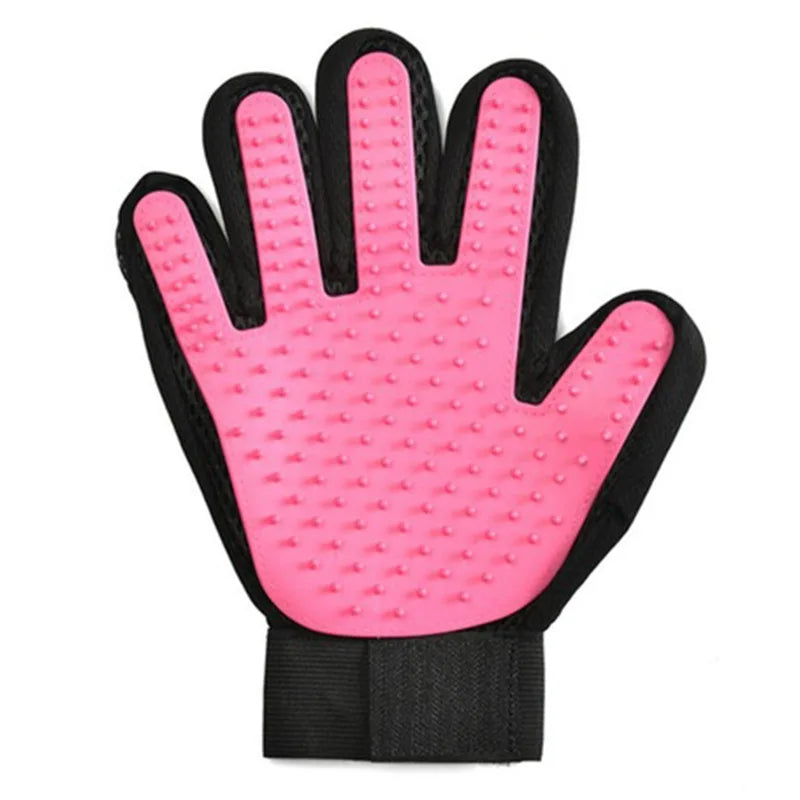 Pet Grooming Glove - Easy and Effective Grooming for Dogs and Cats