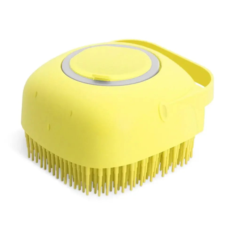 Pet Bath Shampoo Brush - Easy Grooming for a Clean and Shiny Coat