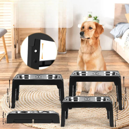 Elevated Dog Feeding Station - Improve Mealtime Comfort 