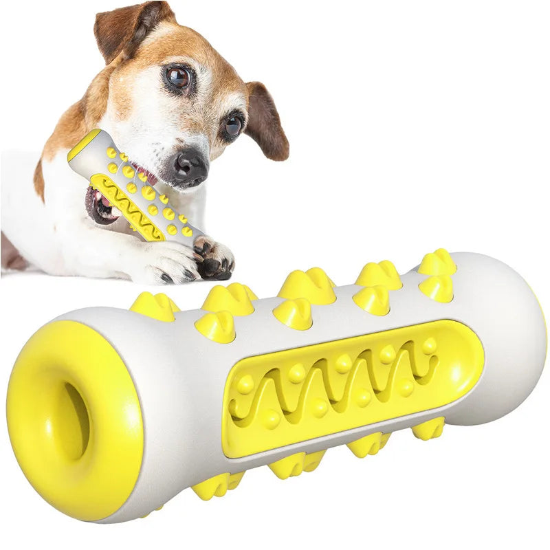 Dog Toothbrush Toy - Interactive Chew Toy for Cleaner Teeth 