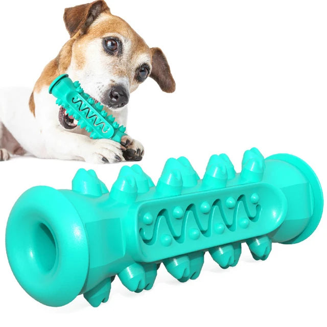 Dog Toothbrush Toy - Interactive Chew Toy for Cleaner Teeth 