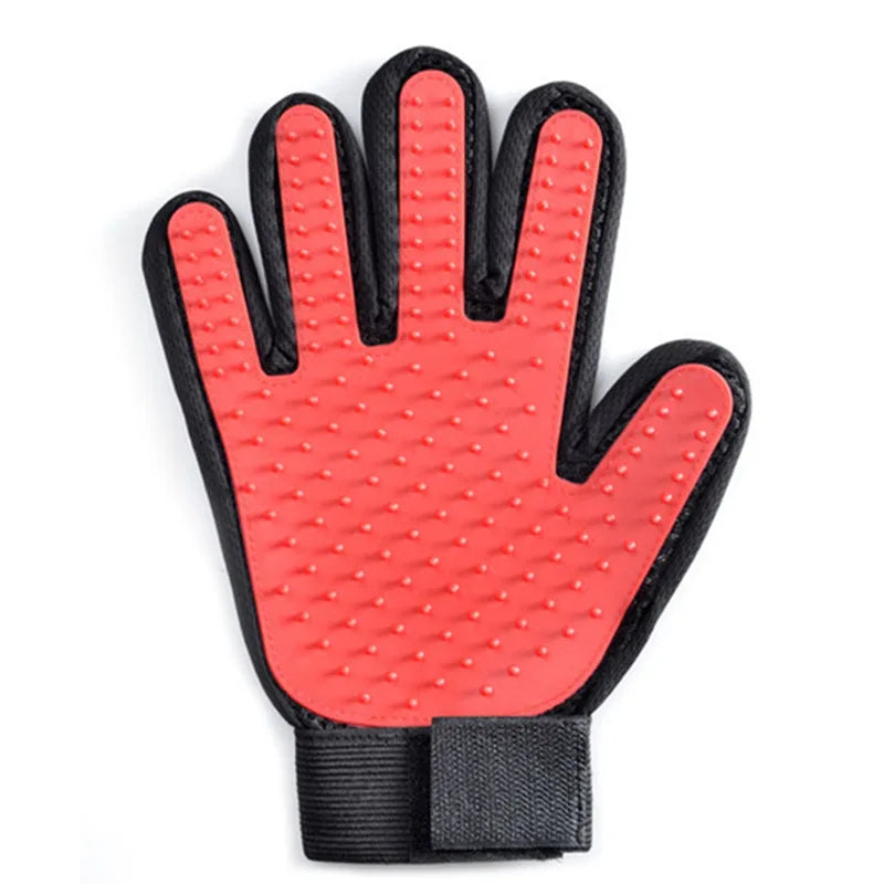 Pet Grooming Glove - Easy and Effective Grooming for Dogs and Cats