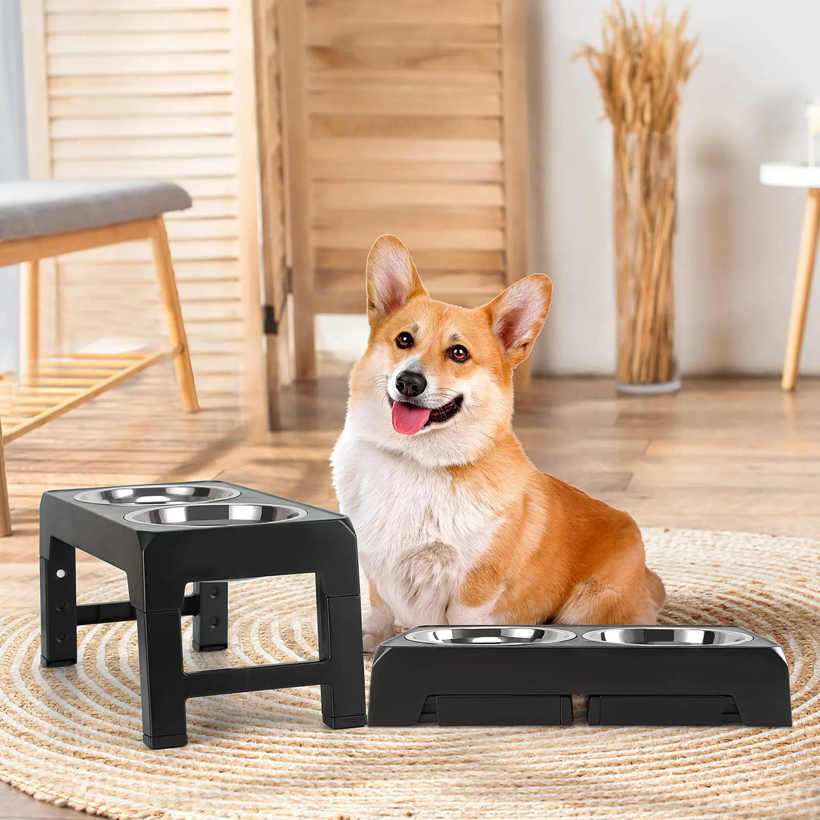 Elevated Dog Feeding Station - Improve Mealtime Comfort 