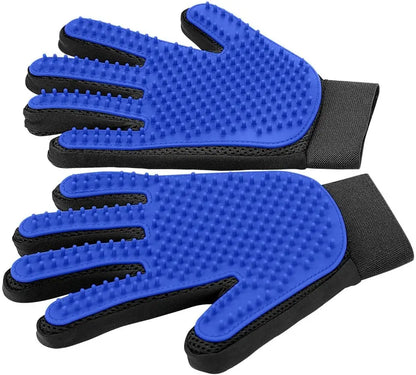 Pet Grooming Glove - Easy and Effective Grooming for Dogs and Cats