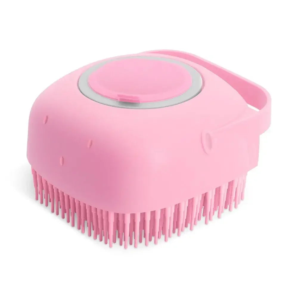 Pet Bath Shampoo Brush - Easy Grooming for a Clean and Shiny Coat