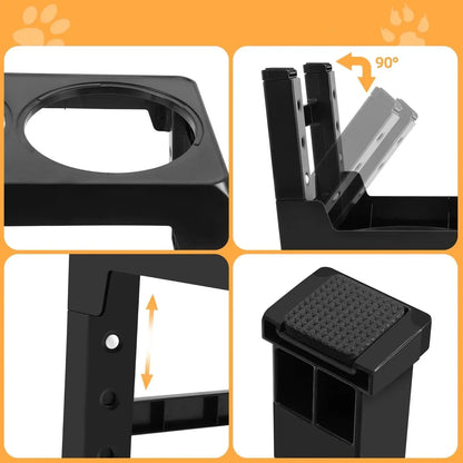 Elevated Dog Feeding Station - Improve Mealtime Comfort 