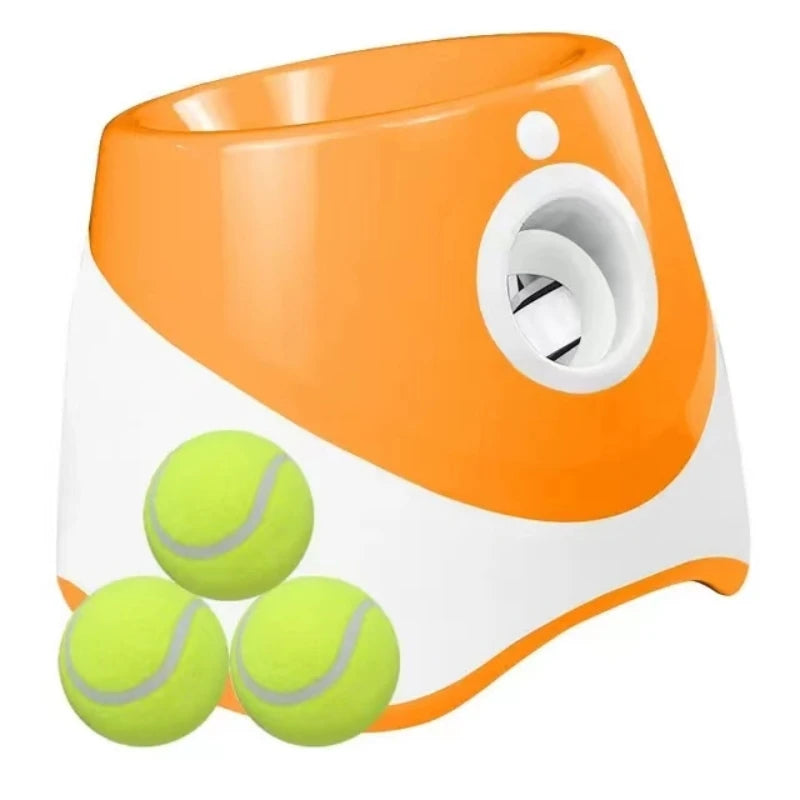 Automatic Tennis Thrower Dog Toy - Interactive Ball Launcher