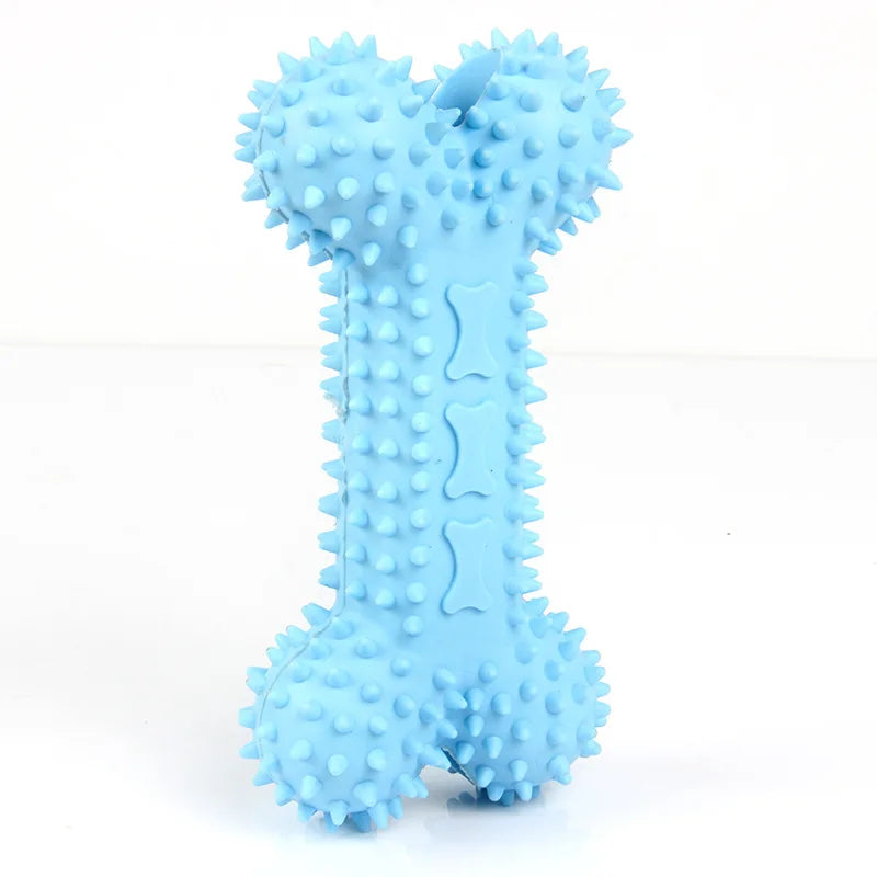 Dog Toothbrush Toy - Interactive Chew Toy for Cleaner Teeth 